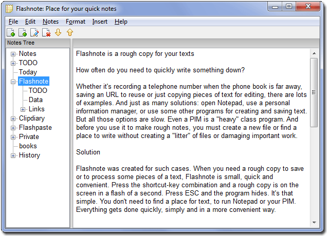 Flashnote Screenshot